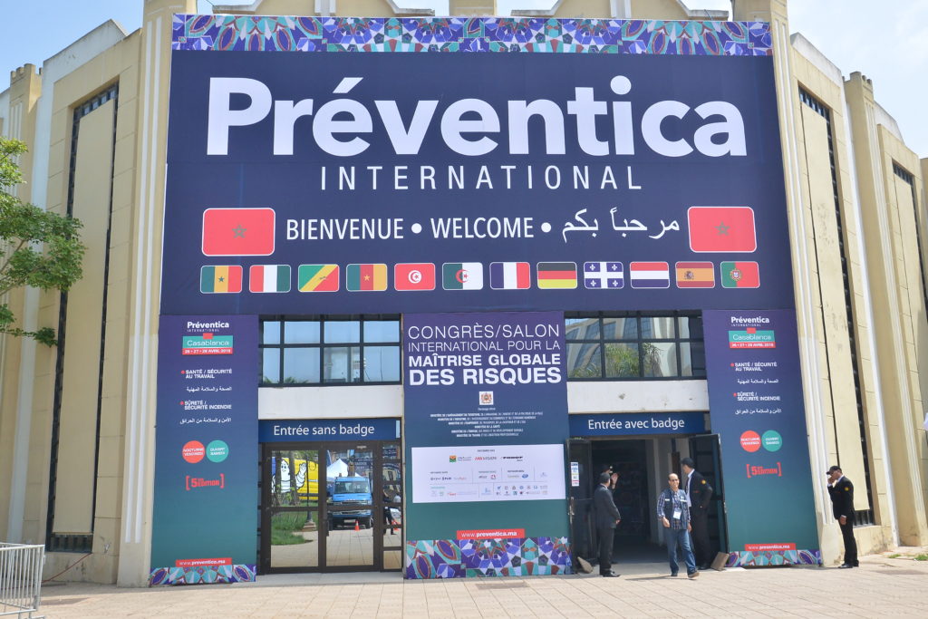 نظمت شركةMIFA EQUIPEMENT في معرض Préventica 2018بدورته الخامسة، مؤتمر تحت عنوان "تأمين الأشغال في الارتفاع بشكل جيد مع خطوط الحياة"